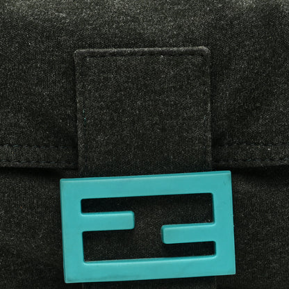 Fendi Jersey Baguette Green 7 of 9