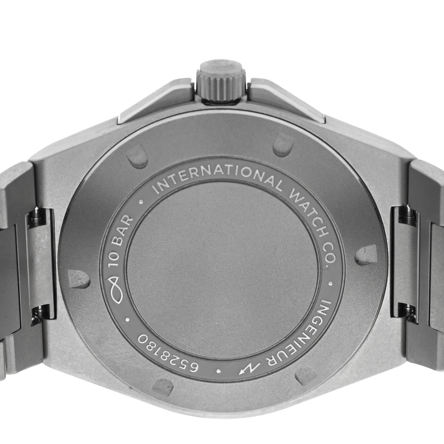 Titanium 40mm Ingenieur Automatic Watch Silver IW328904