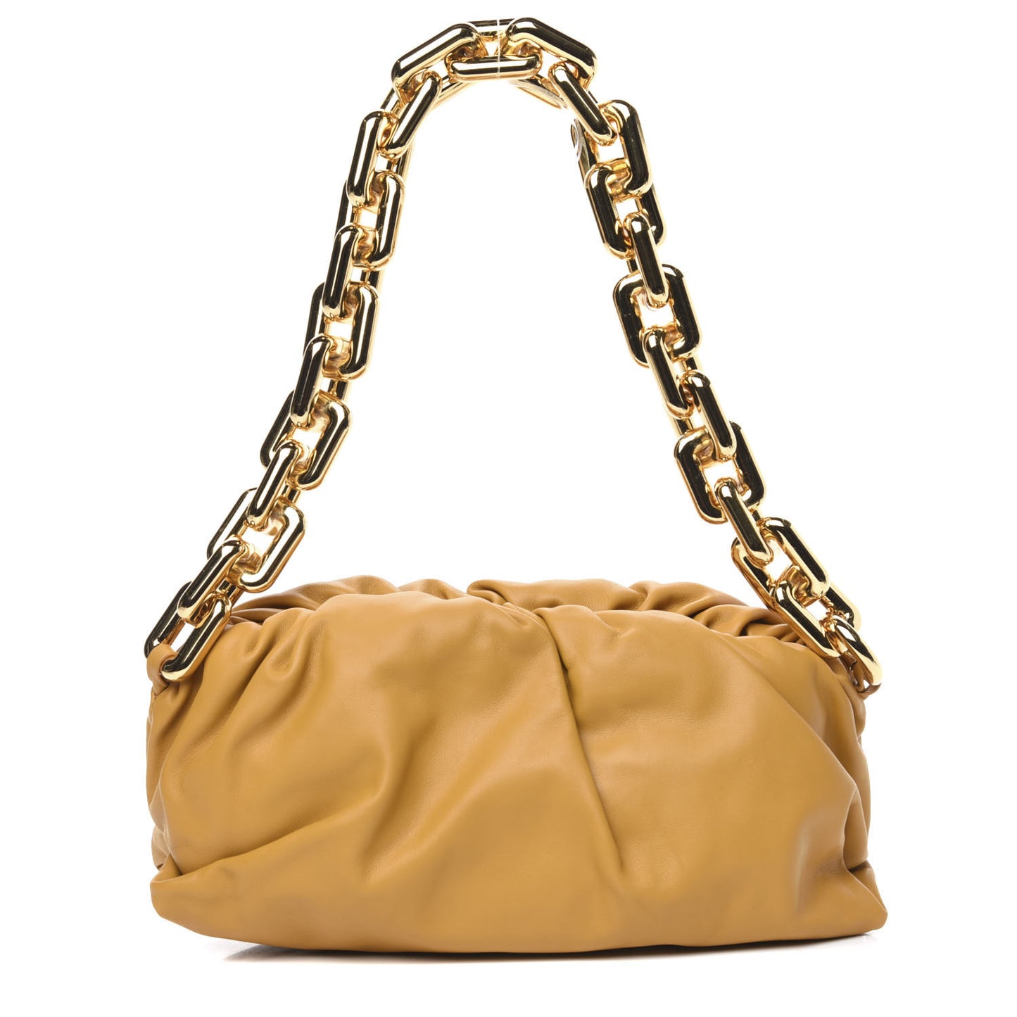 Calfskin The Pouch Chain Ocra
