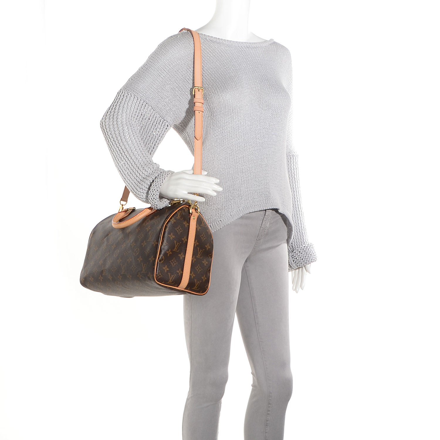 Louis Vuitton Monogram Speedy Bandouliere 30 2 of 7
