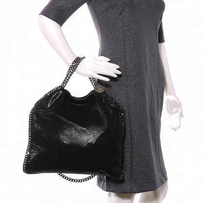 Stella McCartney Faux Leather Falabella Black 2 of 10