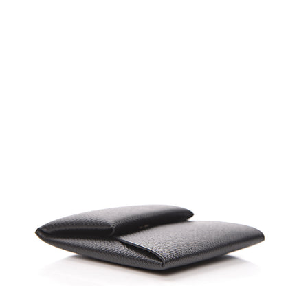 Hermes Epsom Bastia Coin Purse Black 4 of 8