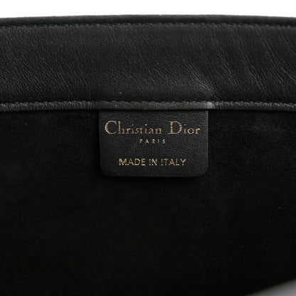 Christian Dior Calfskin Embossed Medium Book Tote Black 6 of 10