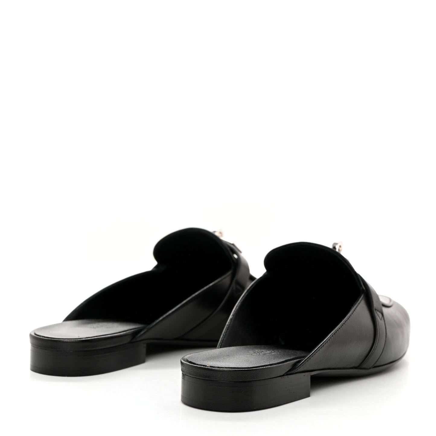 Goatskin Oz Mules 39 Black