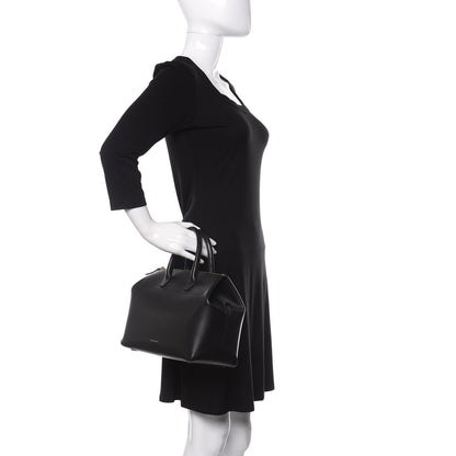 Mansur Gavriel Calfskin Mini Travel Crossbody Bag Black Flamma 2 of 9