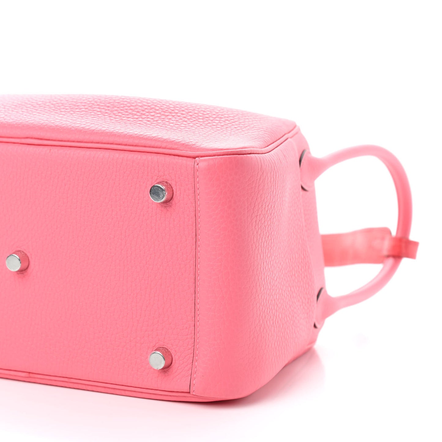 Taurillon Clemence Matte Niloticus Crocodile Touch Lindy 26 Rose Azalee