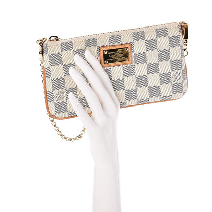 Louis Vuitton Damier Azur Pochette Milla MM 2 of 8