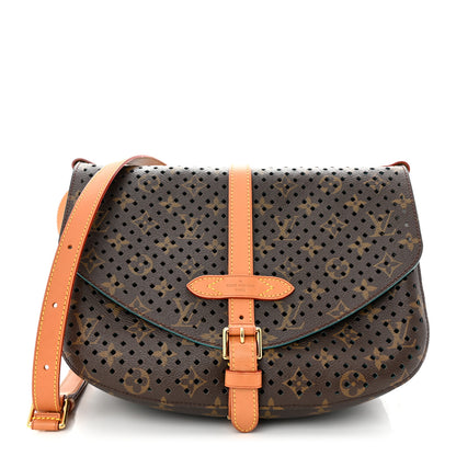 Louis Vuitton Monogram SC Flore Saumur Teal 1 of 9