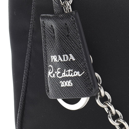 Prada Nylon Re-Edition 2005 Shoulder Bag Black 12 of 13