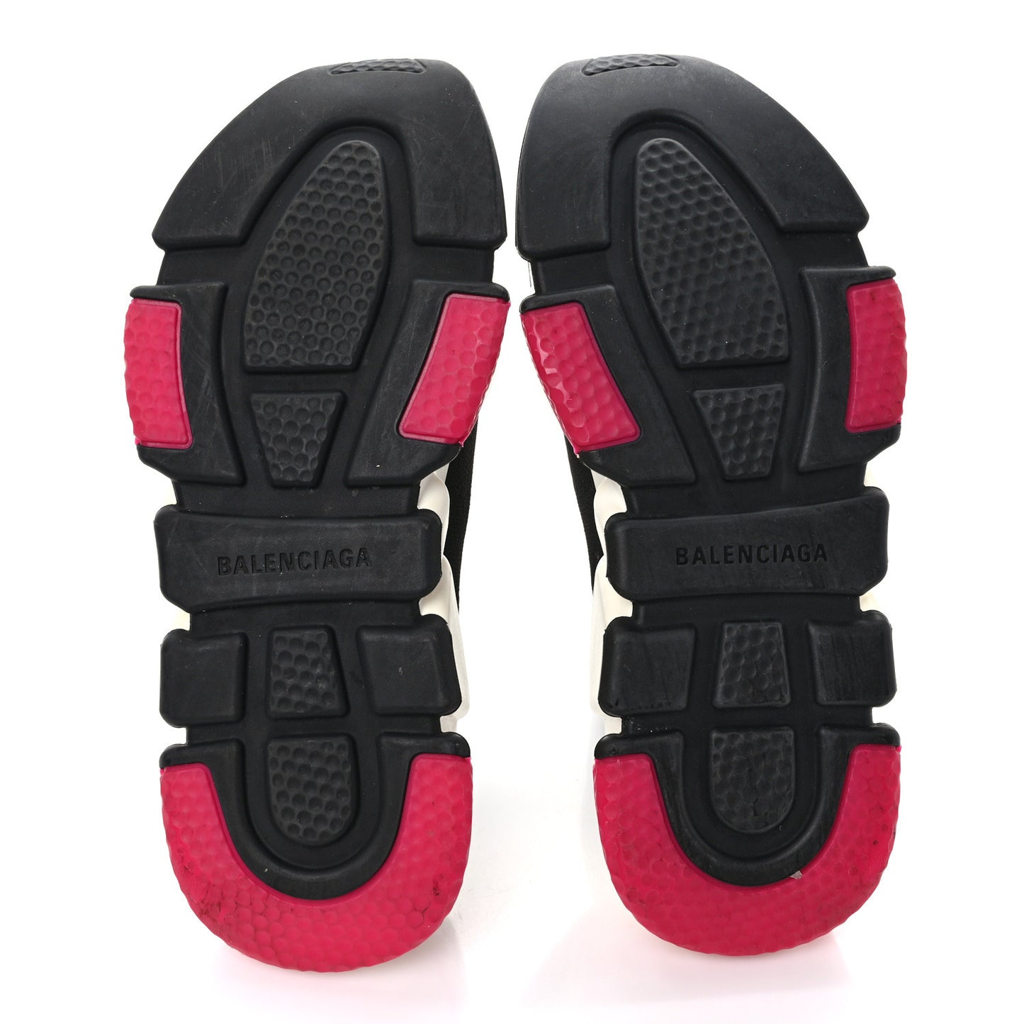 Neoprene Knit Womens Speed Sneakers 39 Black Pink