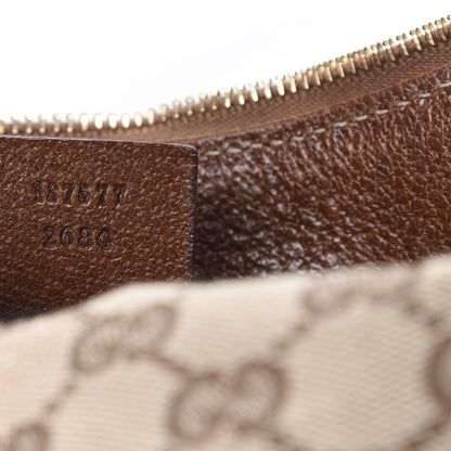 Gucci Monogram Bamboo Ring Hobo Brown 7 of 14