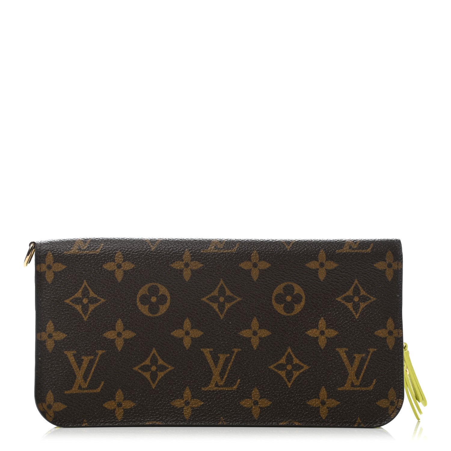 Louis Vuitton Monogram Fleuri Insolite Wallet Yellow 1 of 6