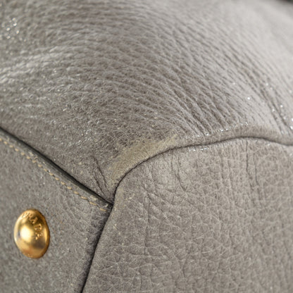 Prada Cervo Lux Dome Satchel Astro 2 of 10