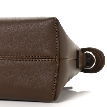Fendi Vitello Dolce Bi-Color FF 1974 Embossed Mini By The Way Boston Bag Maya Black 7 of 7