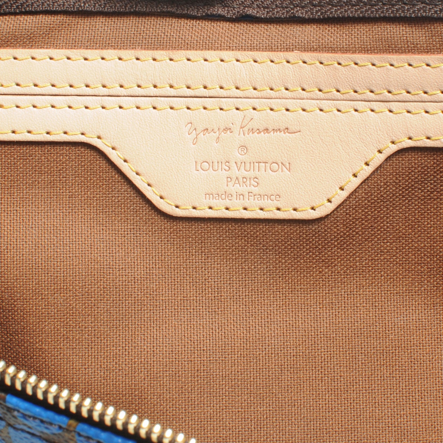 Monogram Kusama Town Speedy 30 Blue