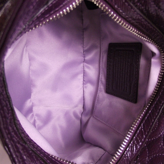 FASHIONPHILE COACHPatentEmbossedGramercyPurple22458 6 of 8