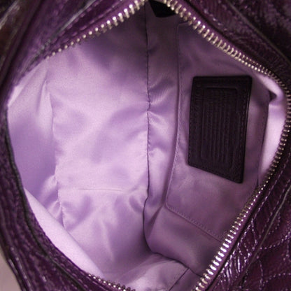 FASHIONPHILE COACHPatentEmbossedGramercyPurple22458 6 of 8