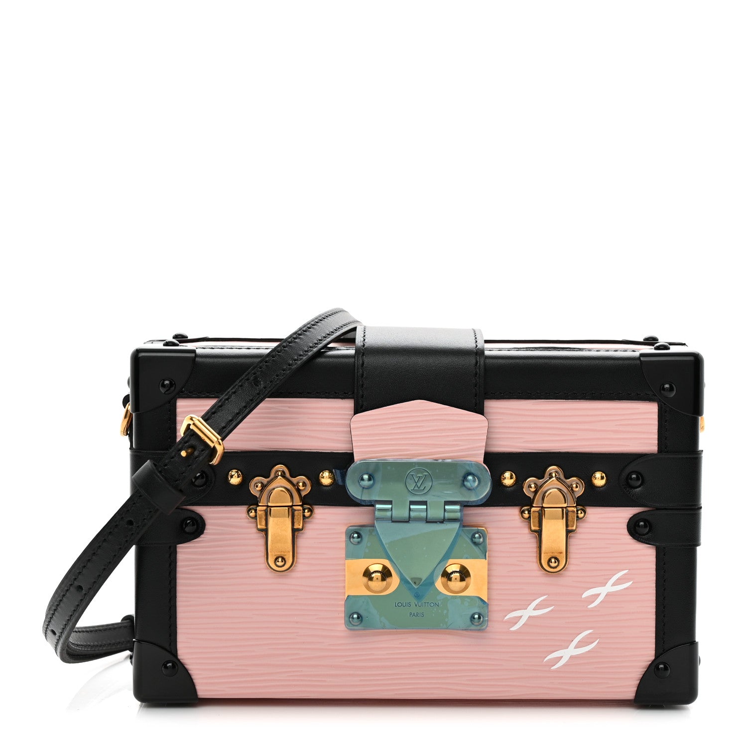 Louis Vuitton Epi Petite Malle Rose Ballerine 1 of 10