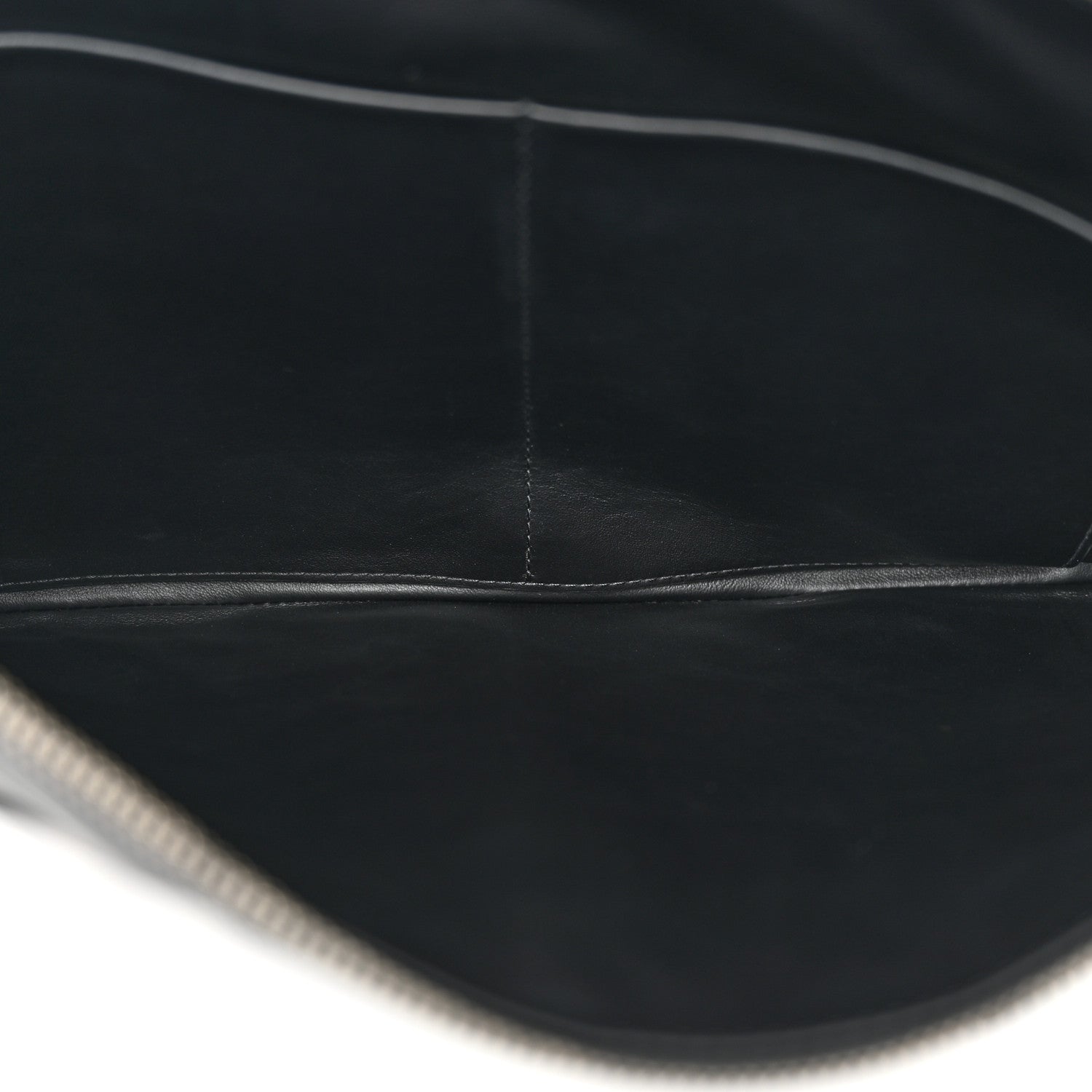 Bottega Veneta Nappa Intrecciato Triple Zip Messenger Bag Black 7 of 15