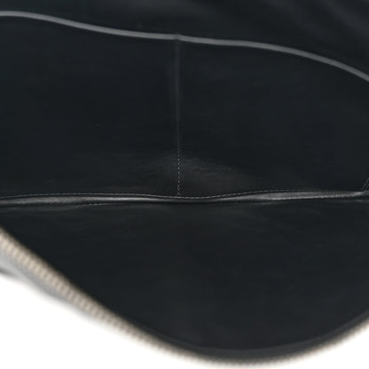 Bottega Veneta Nappa Intrecciato Triple Zip Messenger Bag Black 7 of 15