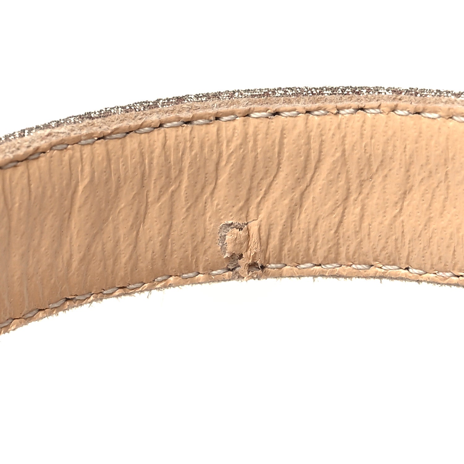 Christian Louboutin PVC Glitter Levitallo 100 Sandals 39.5 Nude 8 of 9