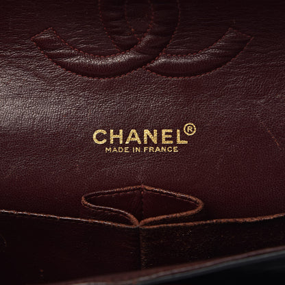 Chanel Lambskin Quilted Medium Double Flap Black 6 of 26