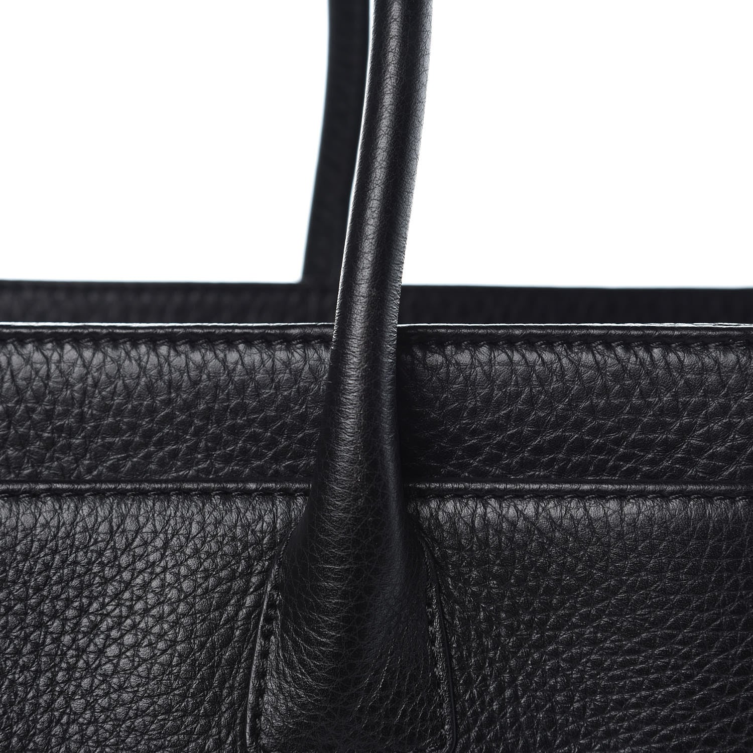 Chanel Calfskin Cerf Executive Shopper Tote Black 11 of 13