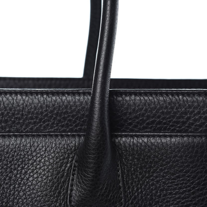 Chanel Calfskin Cerf Executive Shopper Tote Black 11 of 13
