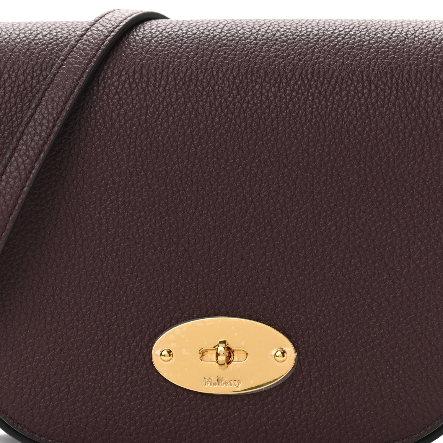Mulberry Classic Grained Calfskin Small Darley Satchel Oxblood 8 of 10