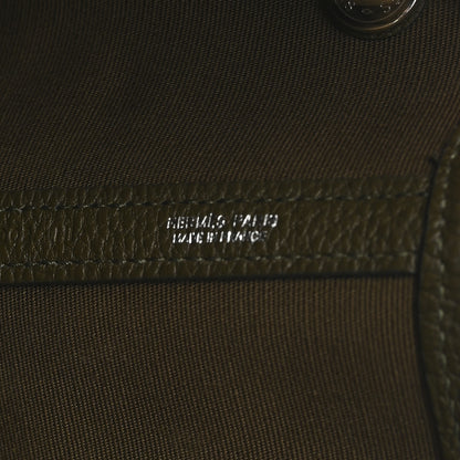 Hermes Military Toile Negonda Garden File 37 Vert Olive Vert Veronese 6 of 10