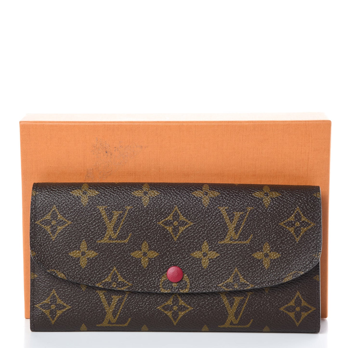 Monogram Emilie Wallet Fuchsia