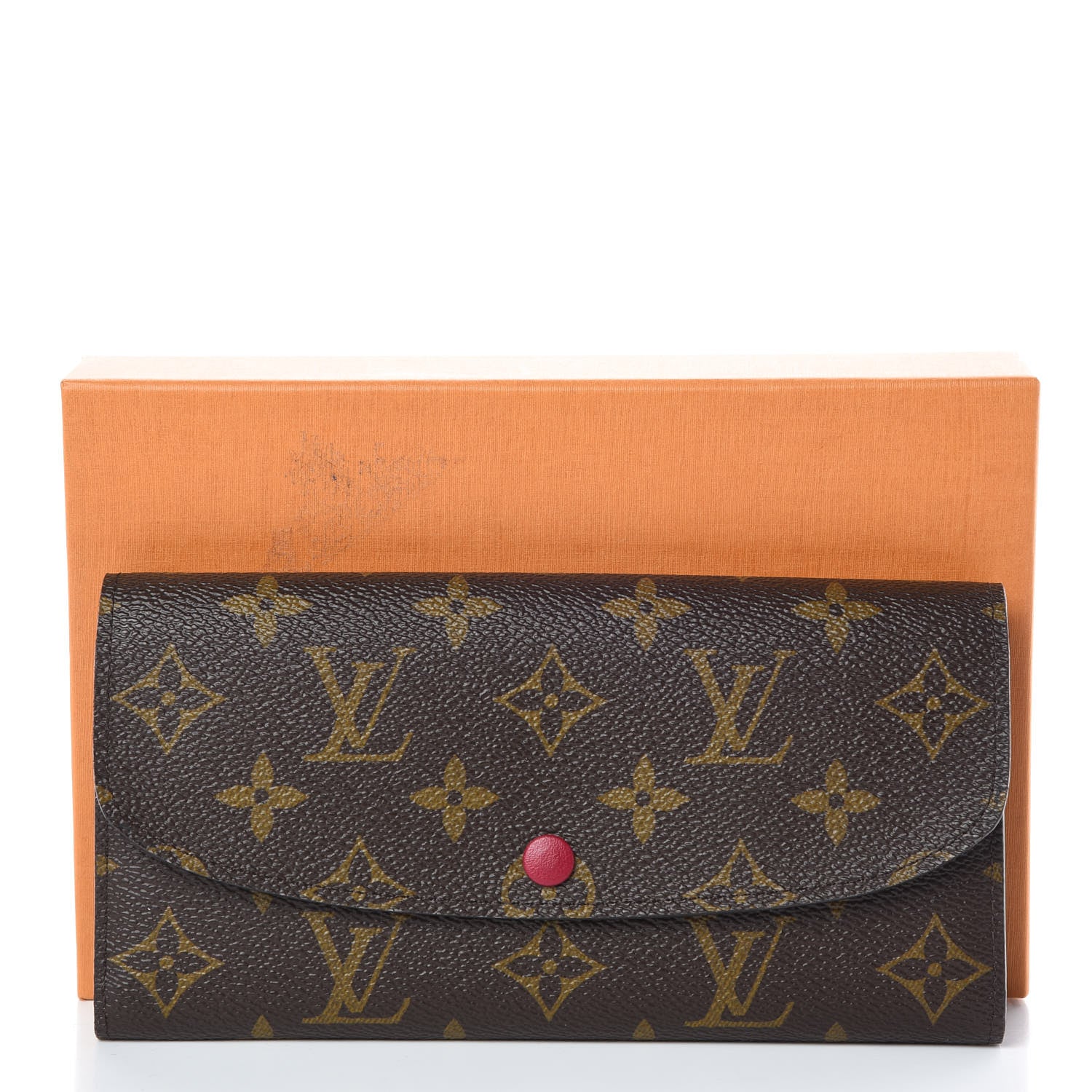 Louis Vuitton Monogram Emilie Wallet Fuchsia 9 of 9