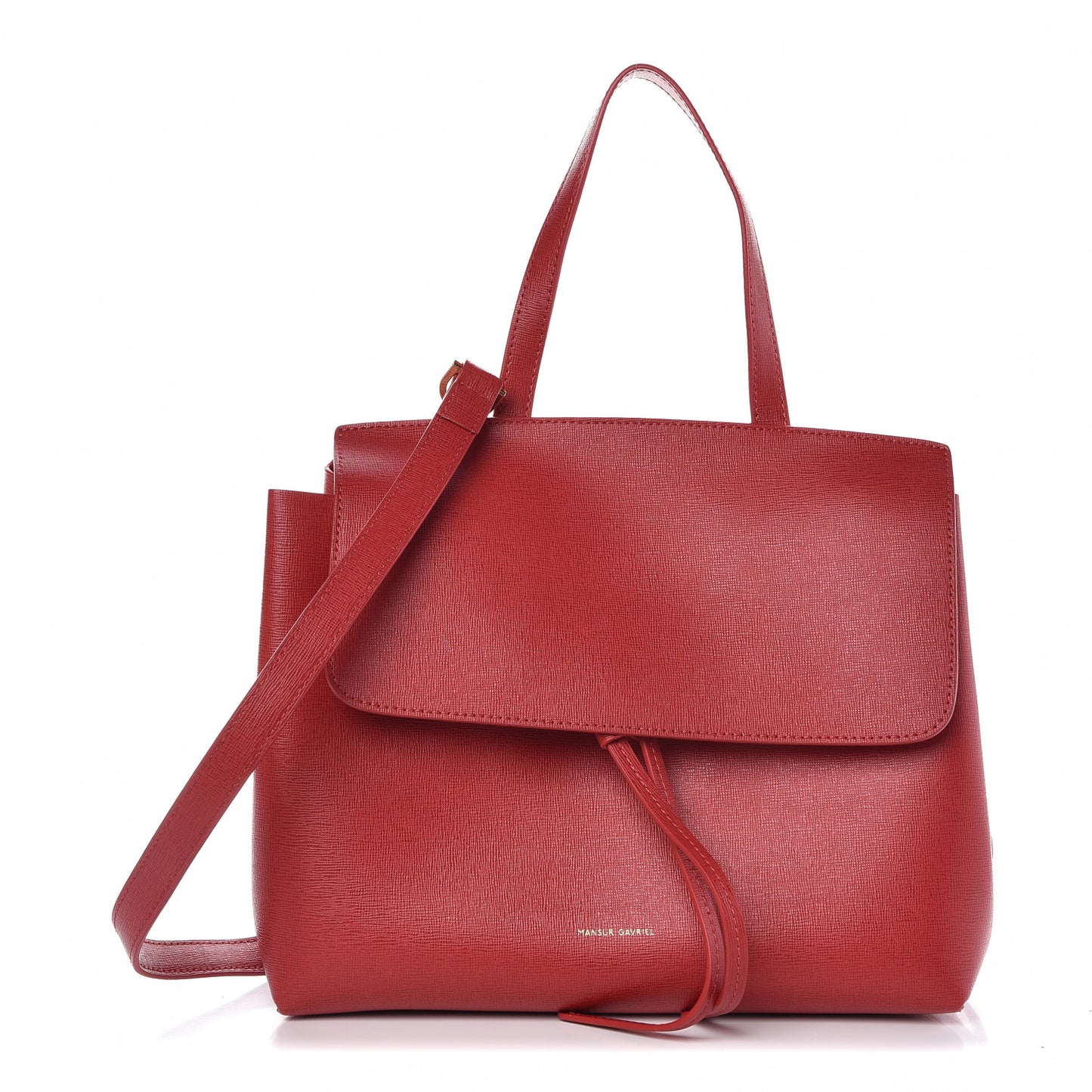 Saffiano Mini Lady Bag Flamma
