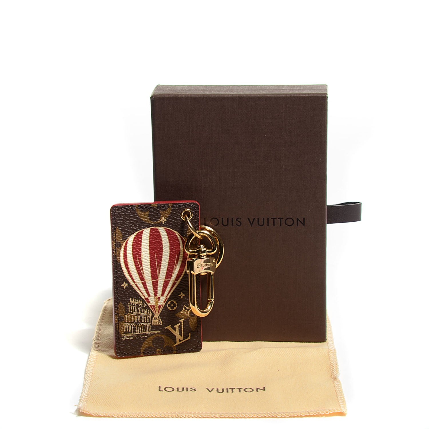 Louis Vuitton Monogram Illustre Air Balloon Bag Charm 7 of 7