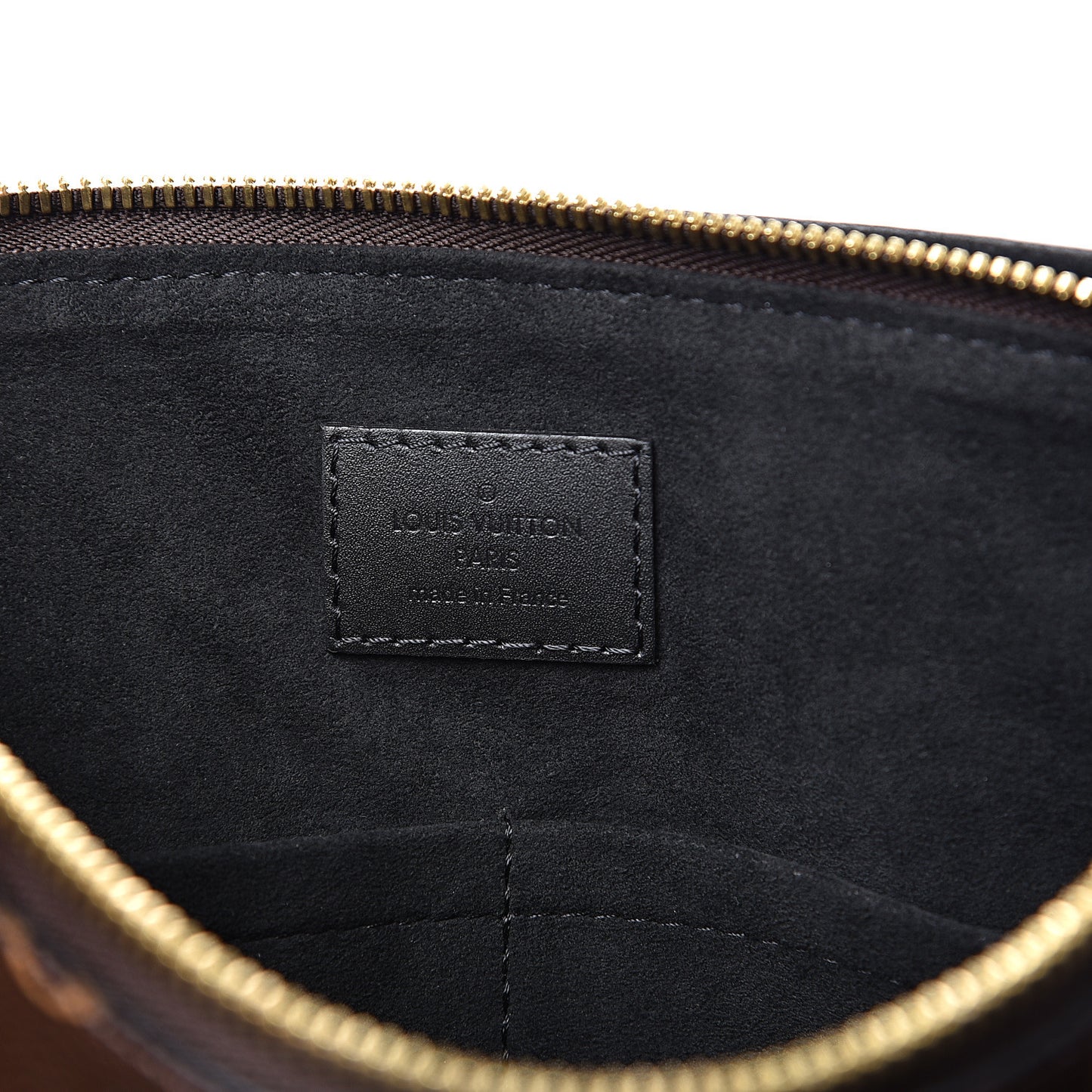 Monogram Flower Zipped Tote PM Black