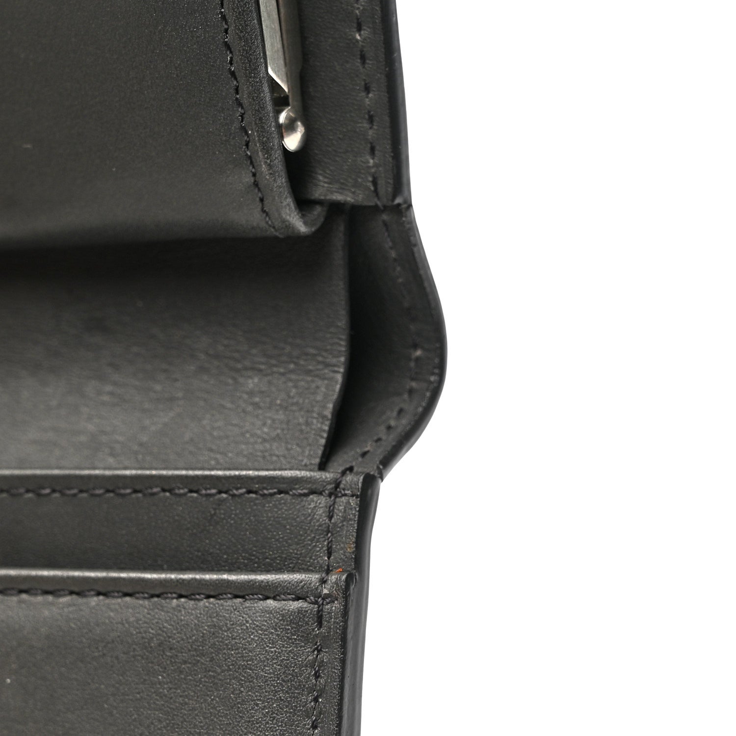 Louis Vuitton Mat Monogram French Purse Wallet Black 9 of 12