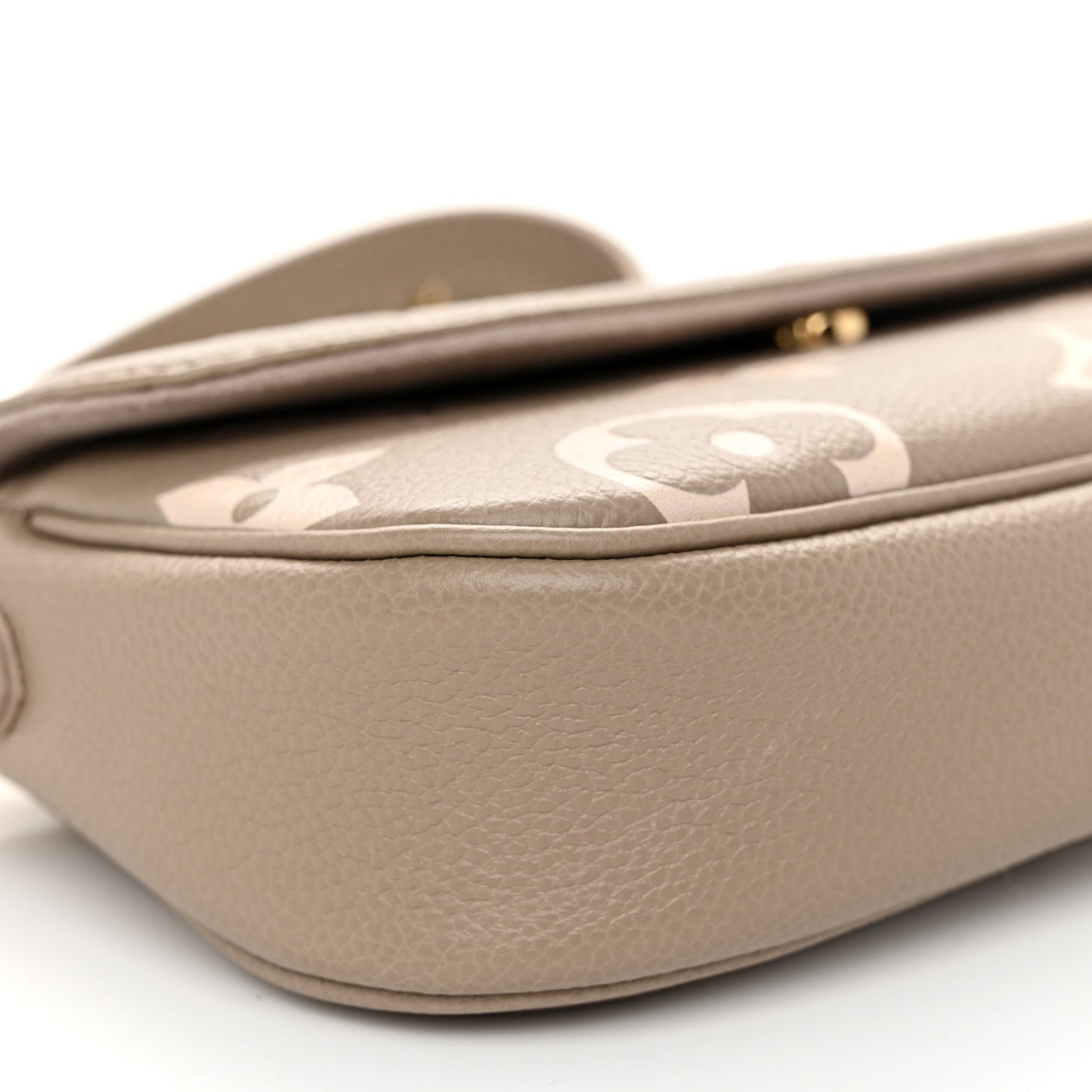 Empreinte Monogram Giant Ivy Wallet On Chain Tourterelle Creme