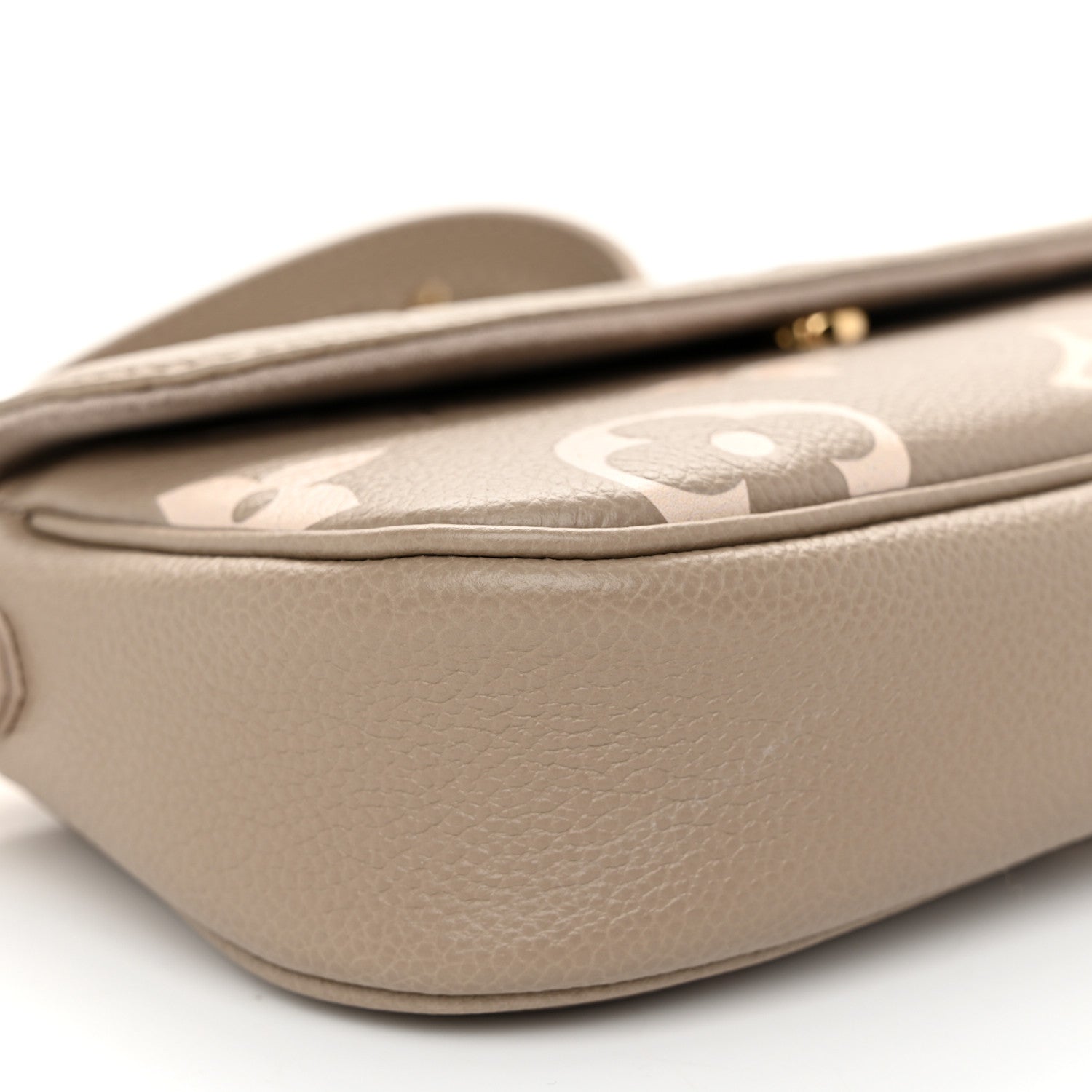 Louis Vuitton Empreinte Monogram Giant Ivy Wallet On Chain Tourterelle Creme 8 of 9