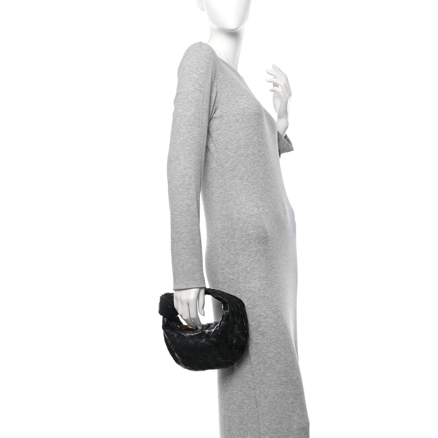 Nappa Intrecciato Mini Jodie Black