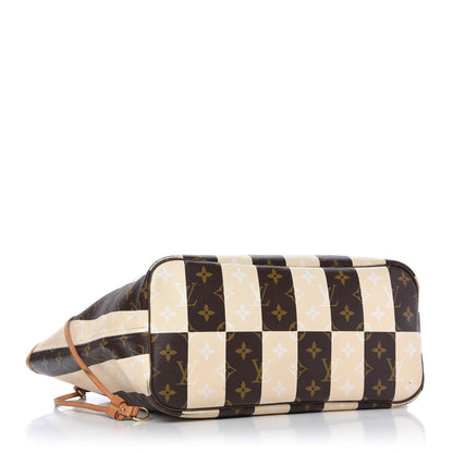 Louis Vuitton Monogram Rayures Neverfull MM 4 of 9