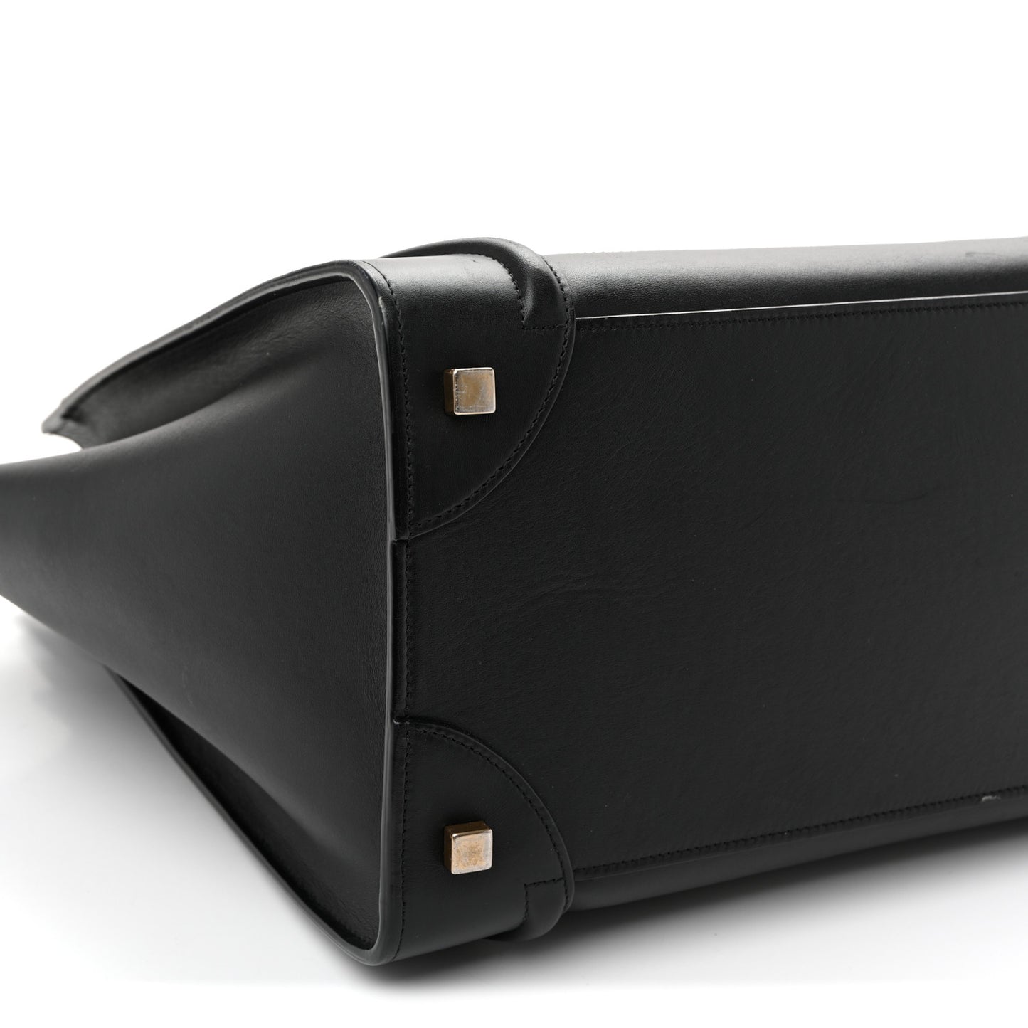 Smooth Calfskin Mini Luggage Black