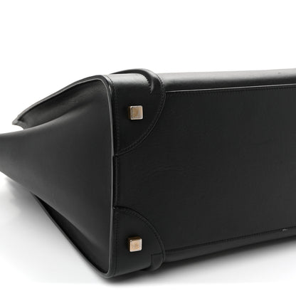 Celine Smooth Calfskin Mini Luggage Black 9 of 12