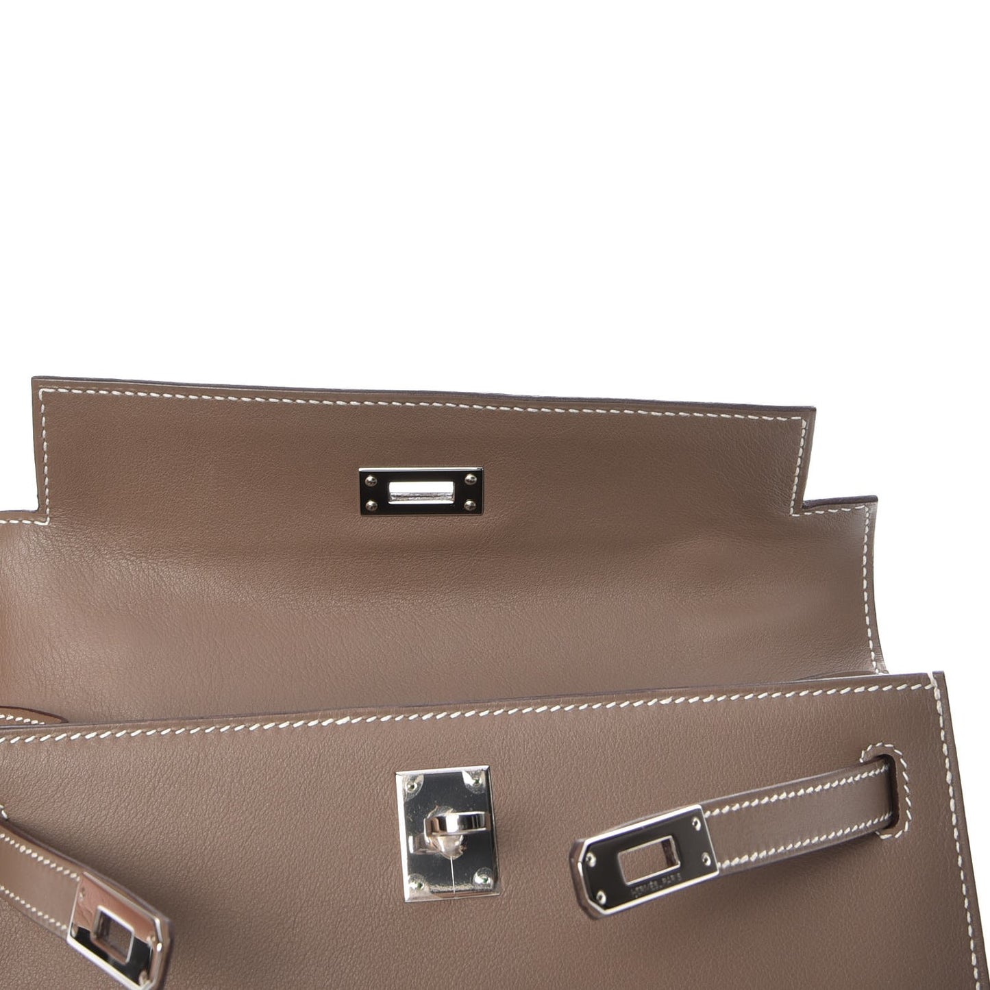 Swift Kelly Pochette Clutch Etoupe