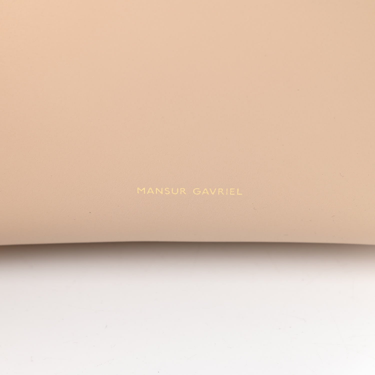 Mansur Gavriel Calfskin Mini Bucket Bag Natural 6 of 10