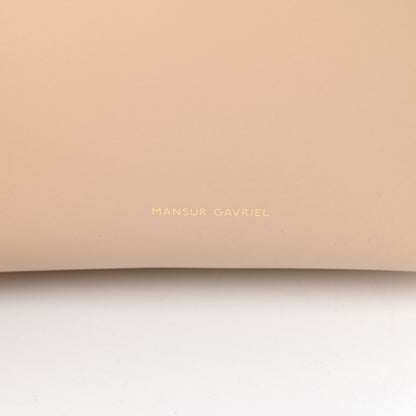Mansur Gavriel Calfskin Mini Bucket Bag Natural 6 of 10