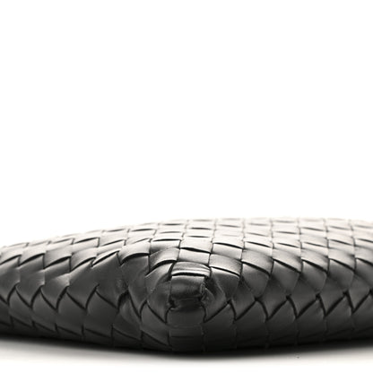 Bottega Veneta Nappa Intrecciato Andiamo Flat Messenger Black 9 of 11