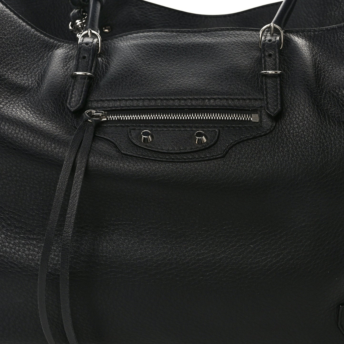 Veau Papier B4 Zip Around Tote Black