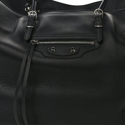 Balenciaga Veau Papier B4 Zip Around Tote Black 7 of 11
