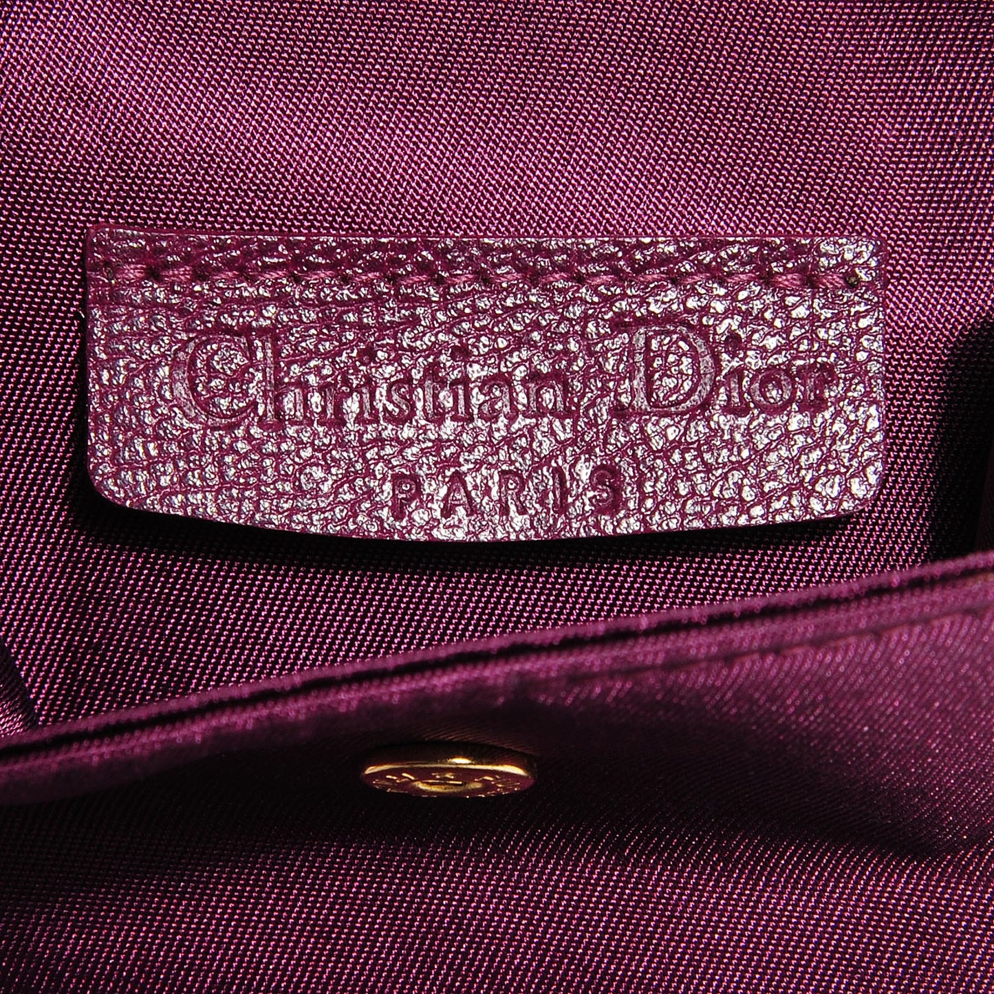 Goatskin Compact Malice Wallet Violet
