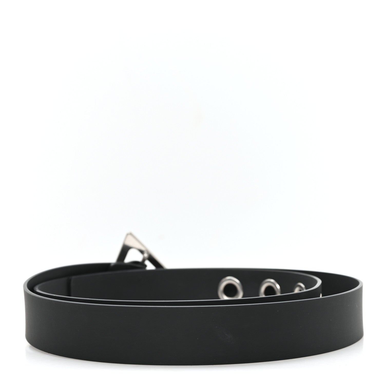 Bottega Veneta Rubber Triangle Belt  90/36 Black 2 of 6